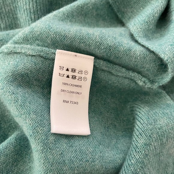 Nanette Lepore Green Cashmere Jumper, Size L - Picture 7 of 11